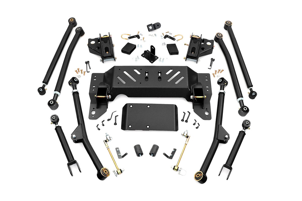 Jeep Grand Cherokee Suspension Lift Kit - Rough Country - 4 Inch Lift - '93-'98
